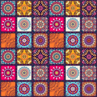 Diamond Painting - Vierkante Mandala's