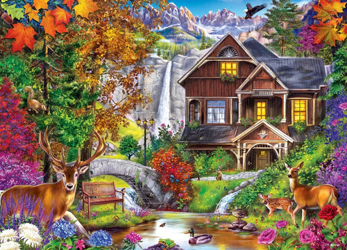 Diamond Painting - Huis in de Natuur