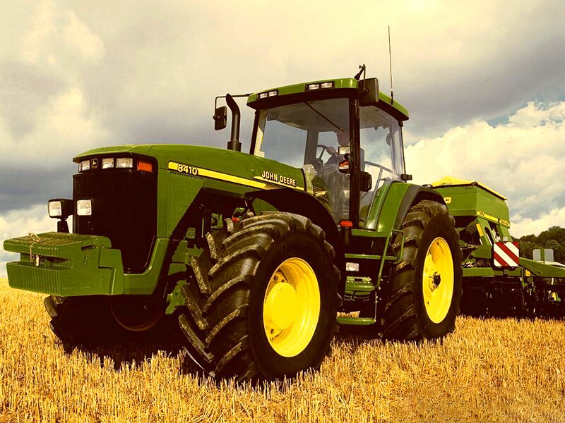 Diamond Painting - John Deere Tractor