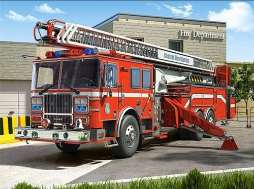 Diamond Painting - Brandweerwagen