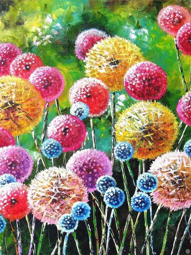 Diamond Painting - Paardenbloemen