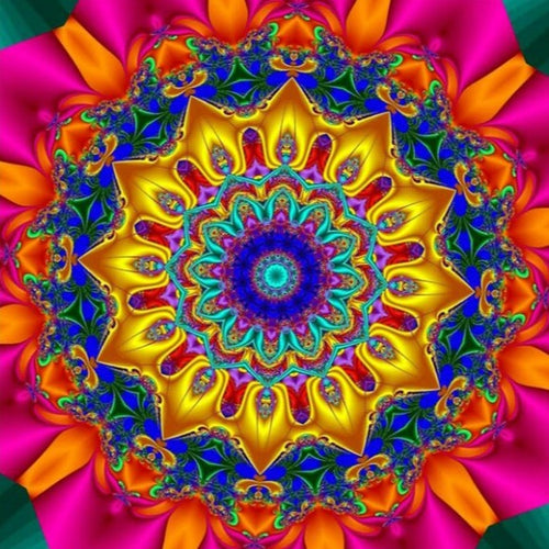 Diamond Painting - Bloem Mandala