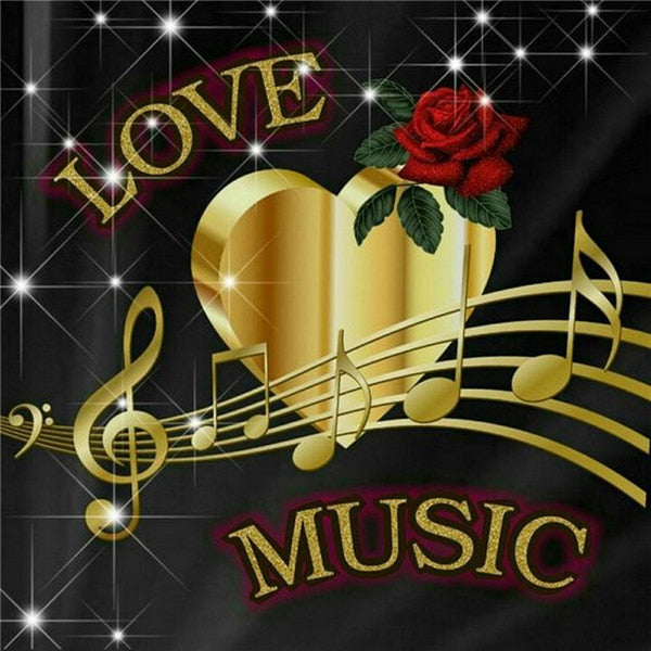 Diamond Painting - Love Music