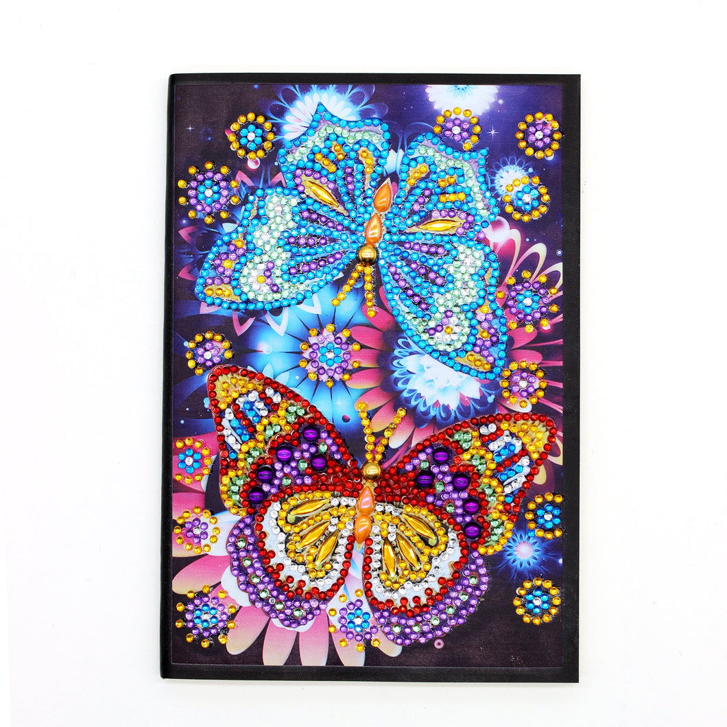 Diamond Painting Notitieboek - Grote Vlinders