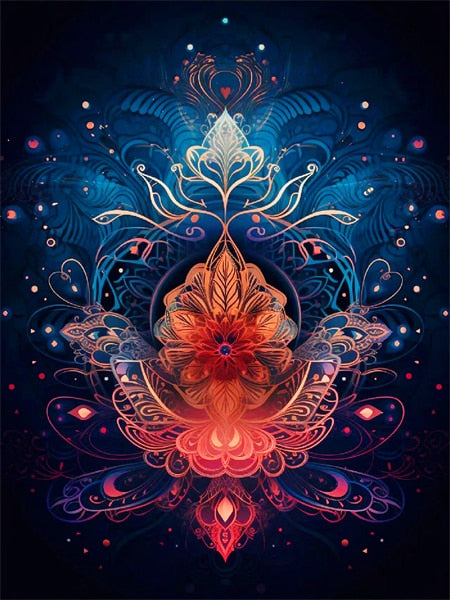 Diamond Painting - Bijzondere Mandala