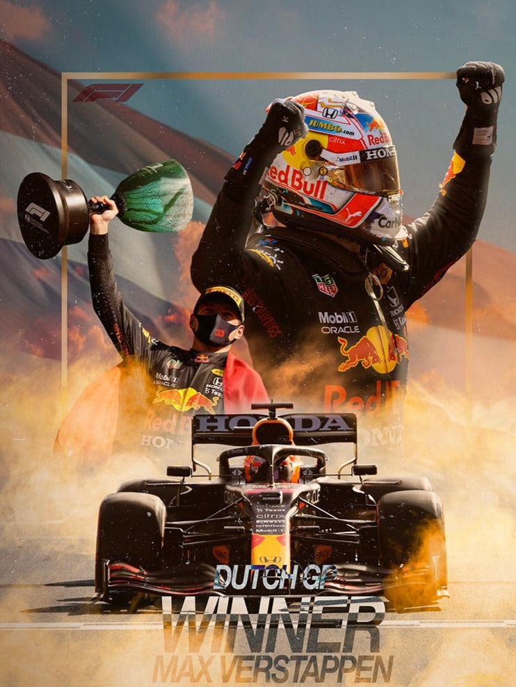 Diamond Painting - Dutch GP Winner - Max Verstappen