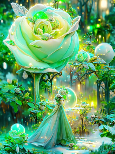 Diamond Painting - Fantasie Tuin