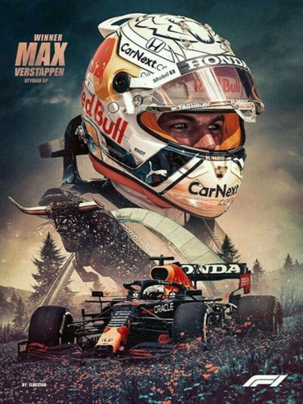 Diamond Painting - Max Verstappen