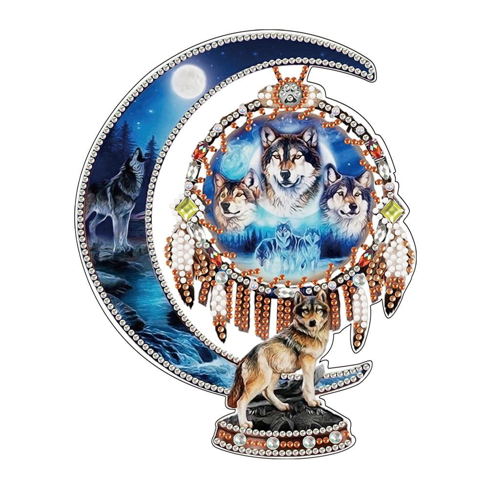 Diamond Painting - Wolven Ornament
