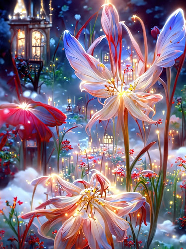 Diamond Painting - Grote Bloementuin