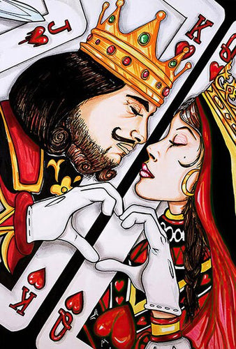 Diamond Painting - Koning & Koningin