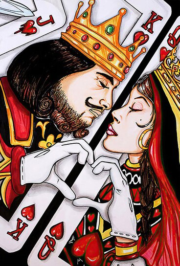 Diamond Painting - Koning & Koningin