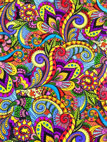 Diamond Painting - Gekleurde Doodles
