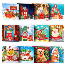Afbeelding in Gallery-weergave laden, Diamond Painting - Kerstkaarten
