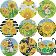 Afbeelding in Gallery-weergave laden, Diamond Painting - Zonnebloemen Onderzetters
