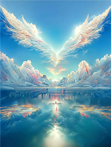 Diamond Painting - Engelen Lucht
