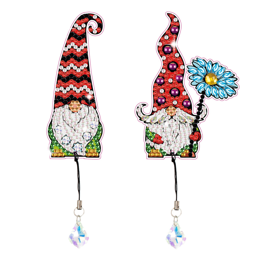 Diamond Painting - Kabouter Boekenleggers - 2 stuks