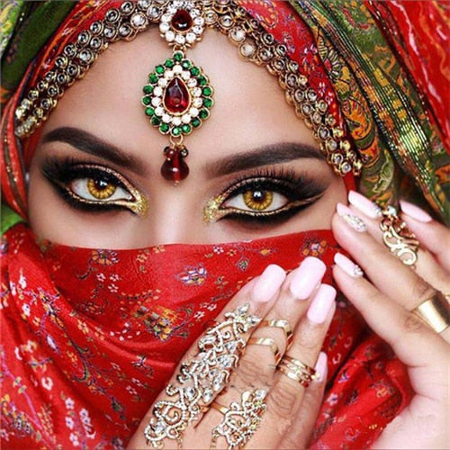 Diamond Painting - Arabische Vrouw