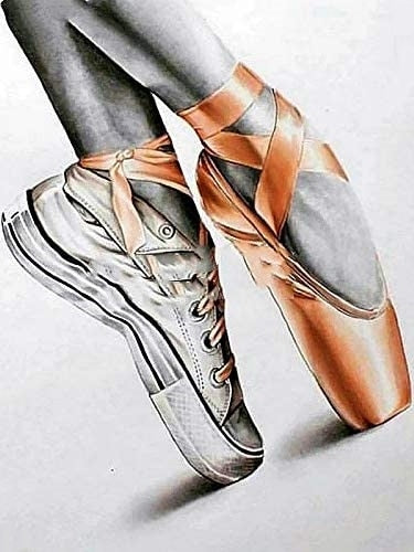 Diamond Painting - Sneaker en Ballerina Schoen