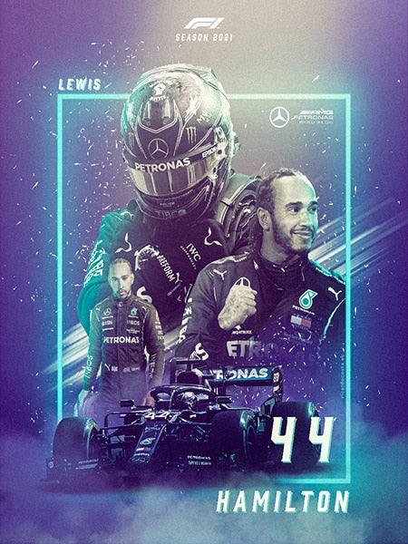Diamond Painting - Lewis Hamilton - 2021