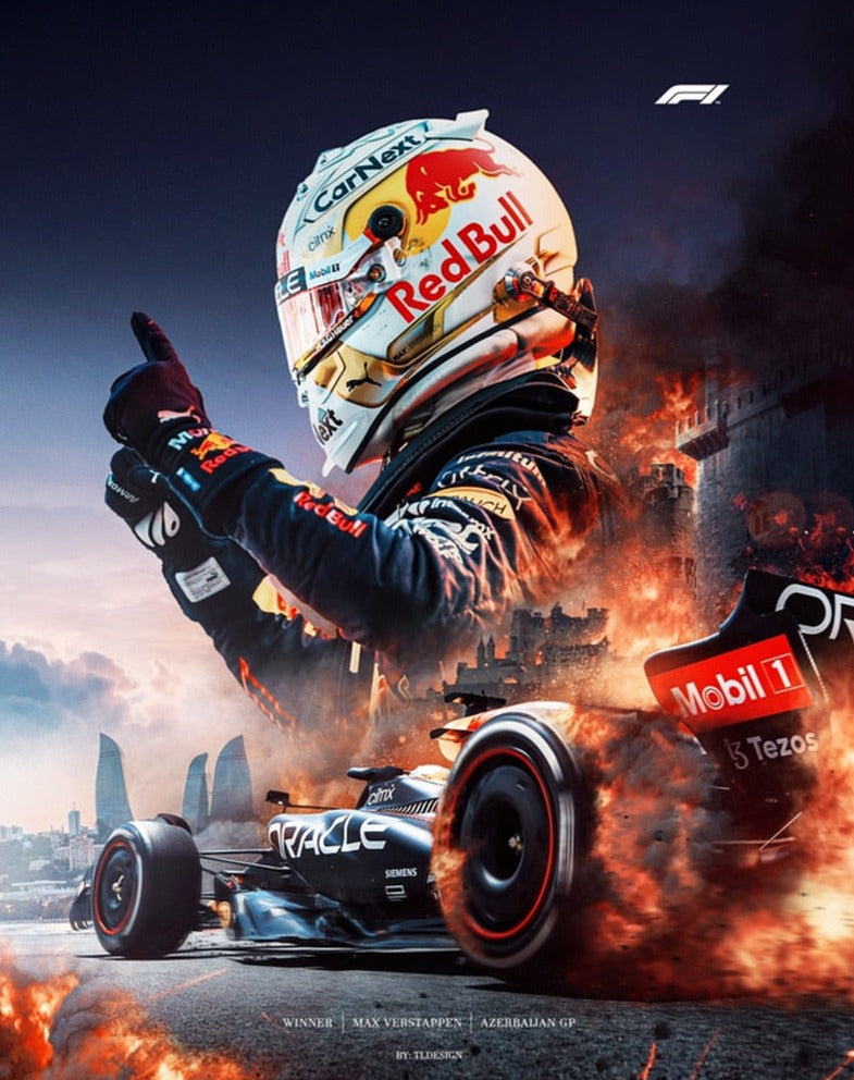 Diamond Painting - Max Verstappen