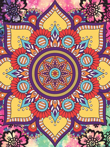 Diamond Painting - Bloemen Mandala