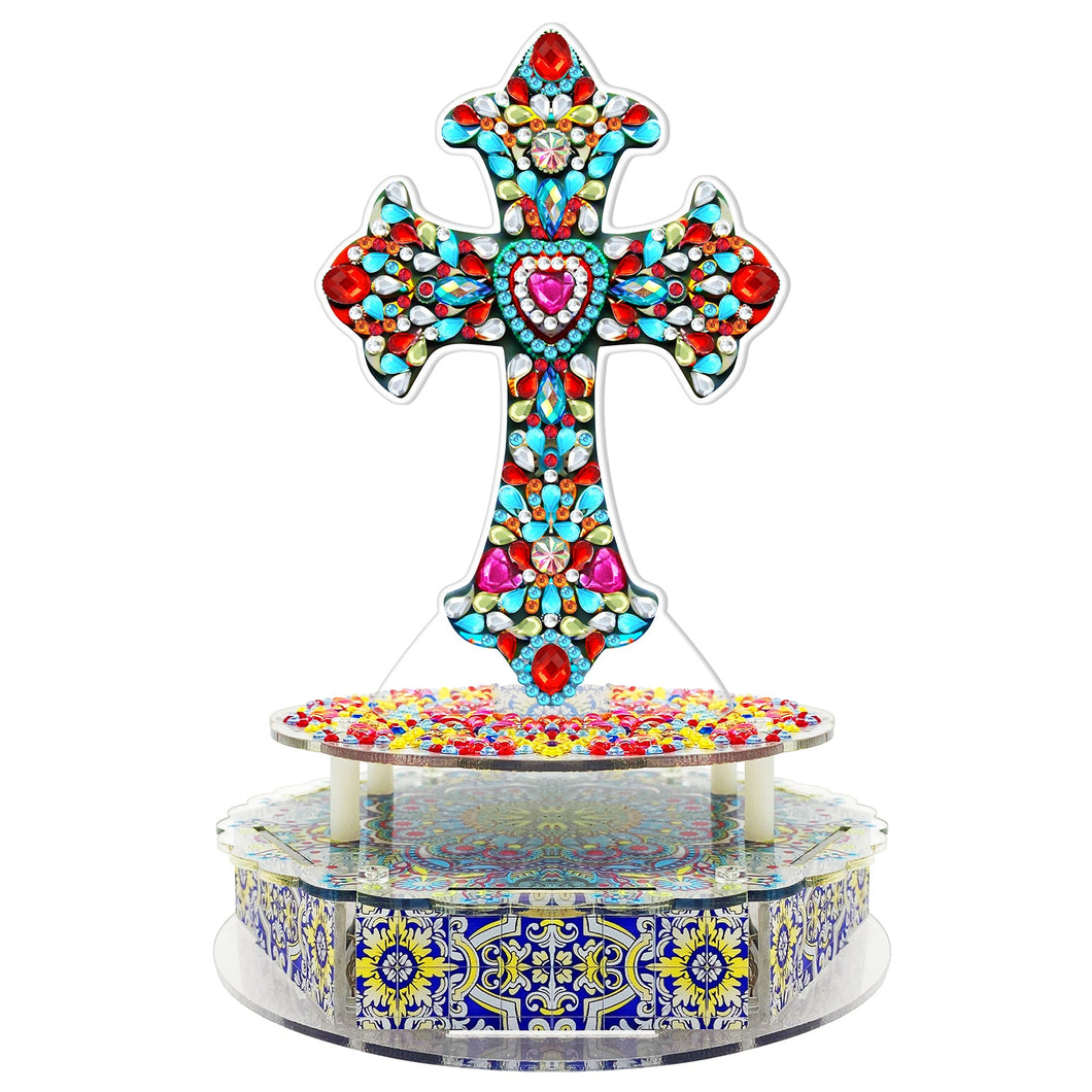 Diamond Painting Music Box - Cross