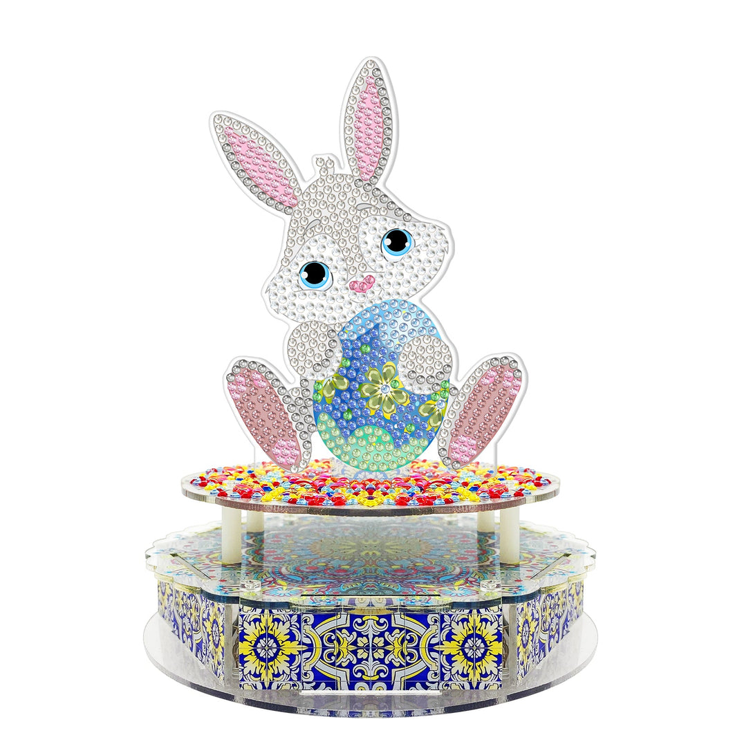 Diamond Painting Music Box - Easter Bunny