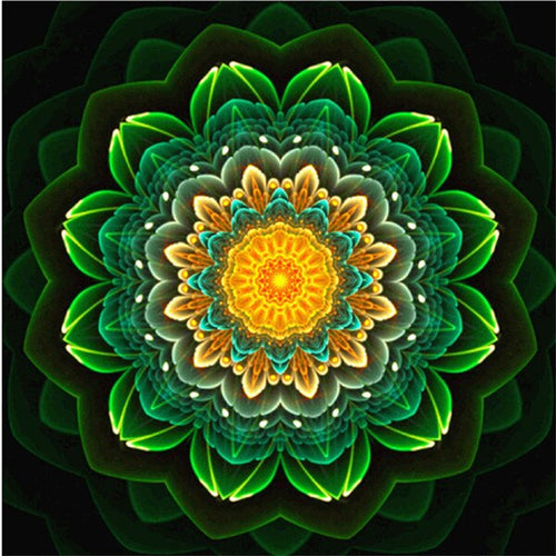 Diamond Painting - Mandala - Diamond Paradijs