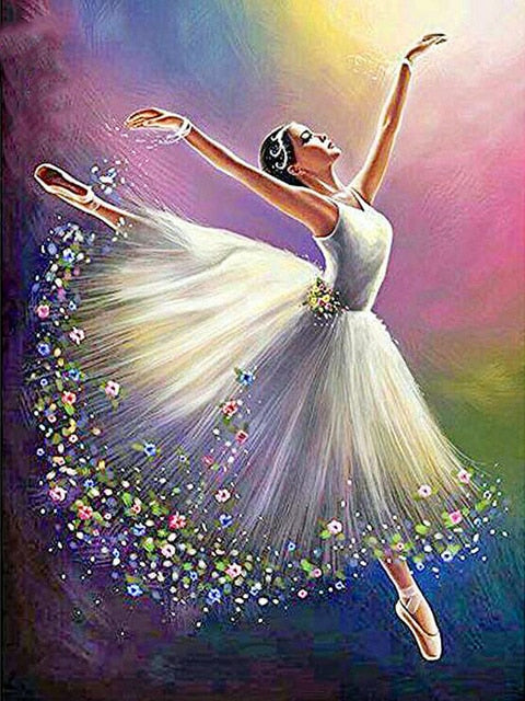 Diamond Painting - Ballerina - Diamond Paradijs