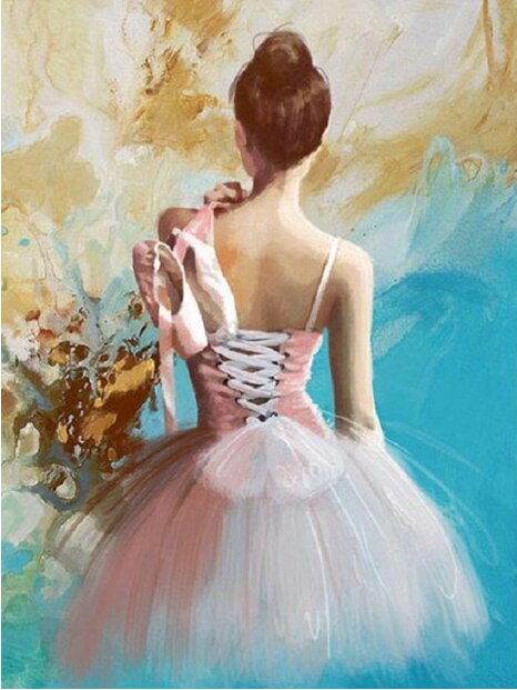 Diamond Painting - Balletdanseres - Diamond Paradijs