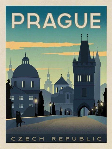 Diamond Painting - Prague - Czech Republic - Diamond Paradijs