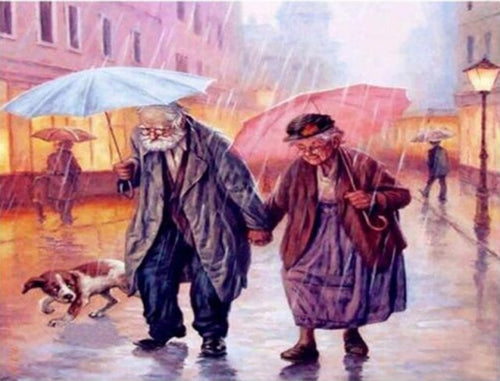 Diamond Painting - Oma & Opa - Diamond Paradijs