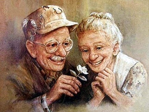 Diamond Painting - Opa & Oma - Diamond Paradijs