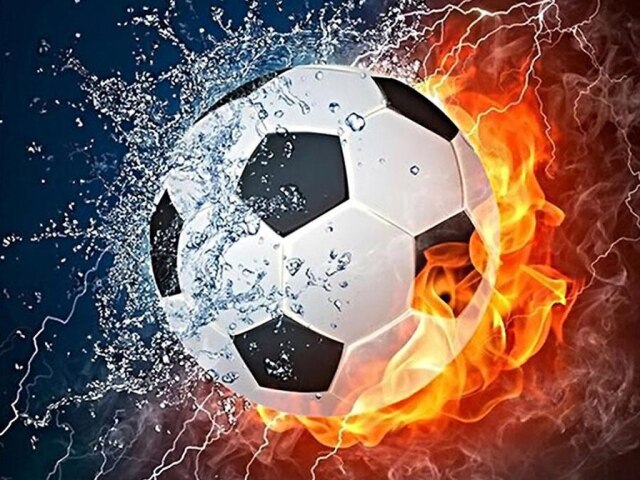 Diamond Painting - Voetbal - Diamond Paradijs