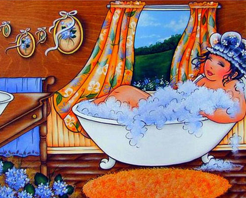 Diamond Painting - Mollige Dames - Diamond Paradijs