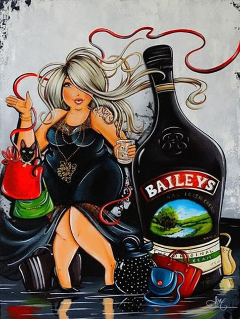 Diamond Painting - Mollige Dames - Diamond Paradijs