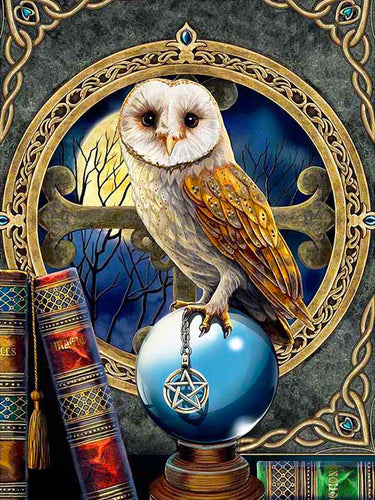 Diamond Painting - Uil op Bol