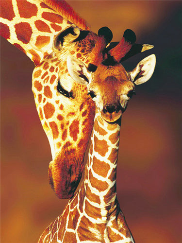 Diamond Painting - Giraffen - Diamond Paradijs