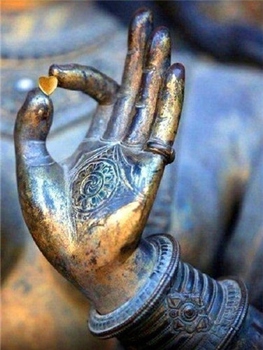 Diamond Painting - Boeddha Hand