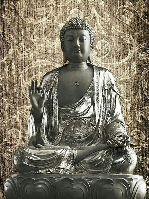 Diamond Painting - Boeddha met Barok