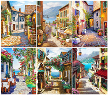 Load image into Gallery viewer, Diamond Painting - Smalle Straatjes - Diamond Paradijs
